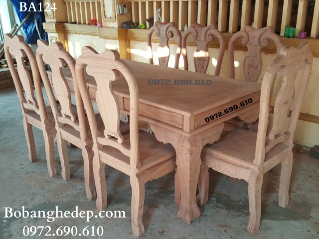 Cac mau bo ban ghe phong an dep Cac mau bo ban ghe phong an dep, Các Mẫu Bộ Bàn Ghế Phòng Ăn Đẹp Gỗ Hương