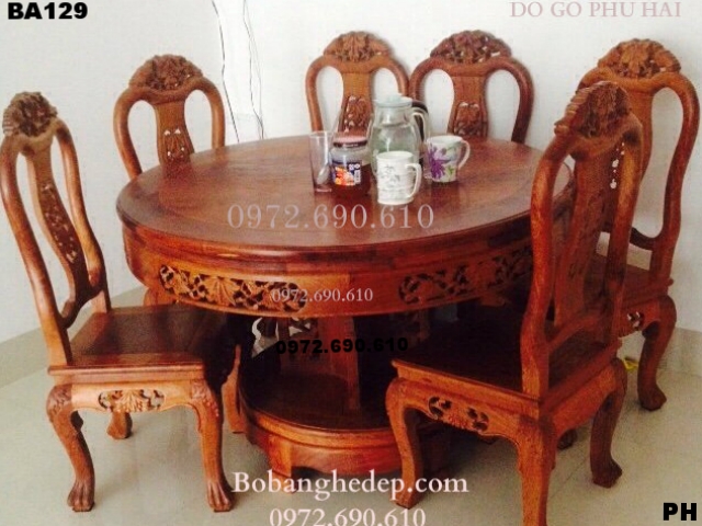 Bán Bộ Bàn Ghế Ăn Mẫu Đẹp & Sang Trọng Tại Đà Nẵng 