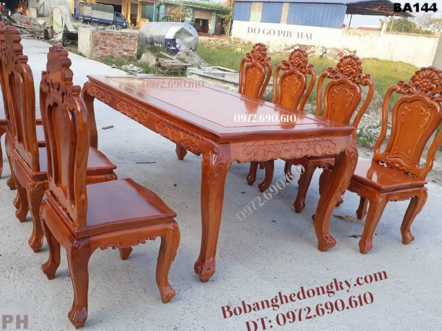 Bo ban an dep, BỘ BÀN ĂN ĐẸP 8 Ghế Sang Trọng Mẫu ĐỘC & Lạ