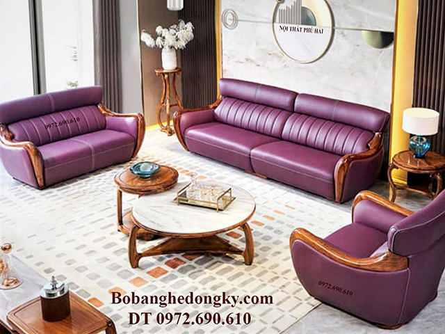 Mẫu sofa cao cấp cho phòng khách đẹp và trở nên lộng lẫy B652