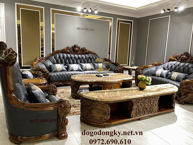 Nơi Bán Mẫu Sofa phòng khách xứng tầm đẳng cấp tại TP Đà Lạt B671