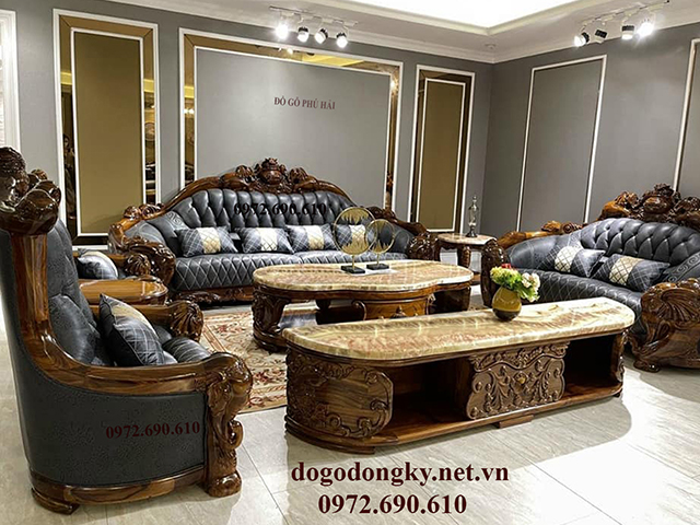 Nơi Bán Mẫu Sofa phòng khách xứng tầm đẳng cấp tại TP Đà Lạt B671