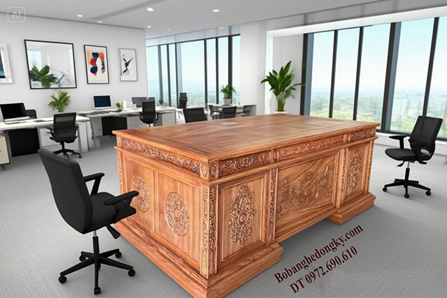 Nơi Sản Xuất bàn giám đốc - Quy trình đặt mua tại xưởng