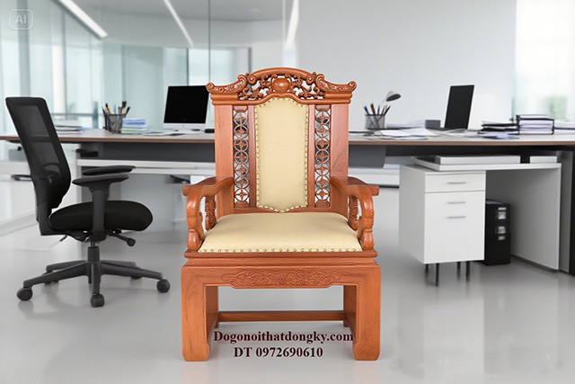 Bí quyết chọn ghế làm việc, ghế giám đốc tại Đồ Gỗ Phú Hải