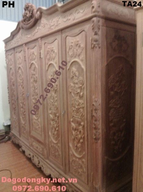 Bán Mẫu Tủ Áo Đẹp Nhất, Tủ Quần Áo 5 cánh